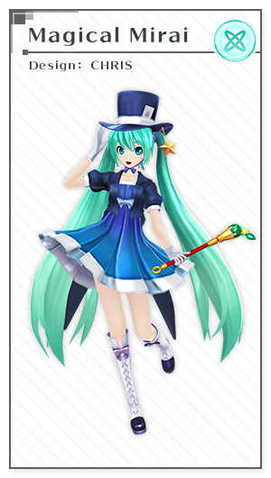 Magical Mirai | Design: CHRIS