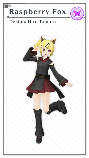 Raspberry Fox | Design: Hiro Tamura