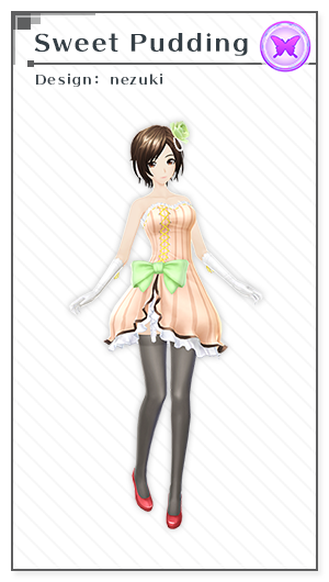 Sweet Pudding | Design: nezuki