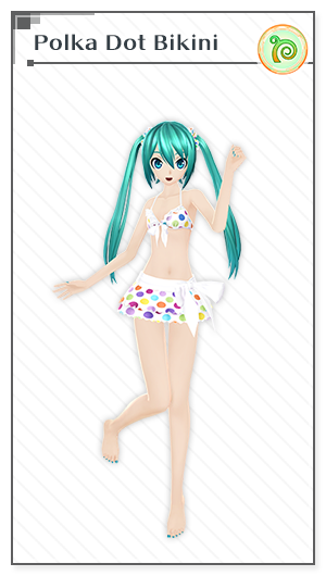 「初音ミク SW みずたまビキニ」デザイン：