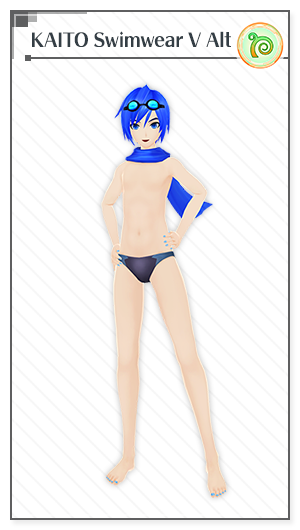 「KAITO スイムウェアV AS」デザイン：