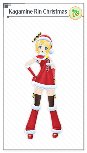 「鏡音リン クリスマス」デザイン：