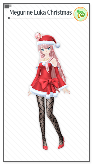 「巡音ルカ クリスマス」デザイン：