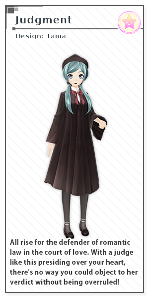 Judgement | Design: Tama