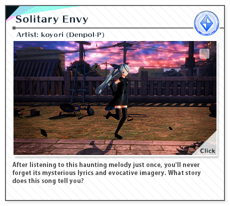 Solitary Envy | Artist: koyori (Denpol-P)