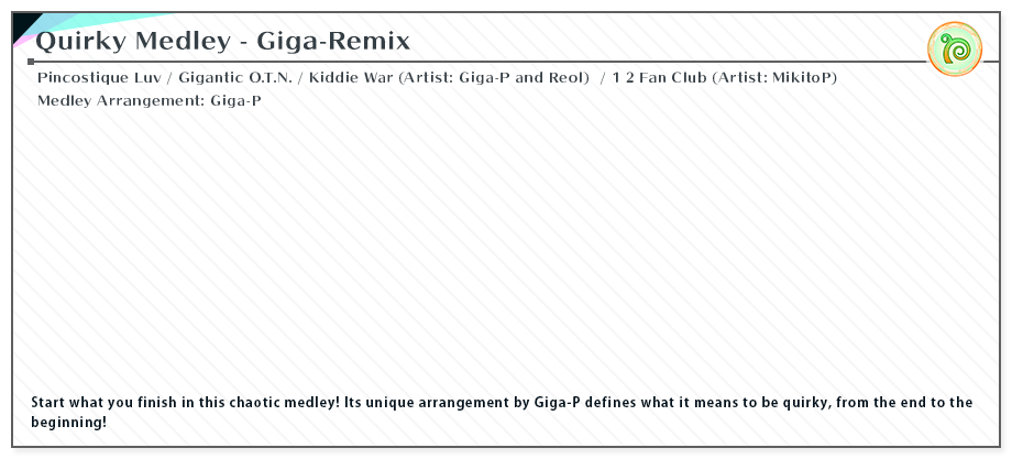Quirky Medley ~Giga Remix~ | Artists: Giga-P and Reol / Mikito P | Medley Arrangement: Giga-P
