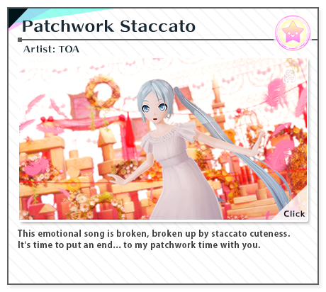 Patchwork Staccato | Artist: TOA