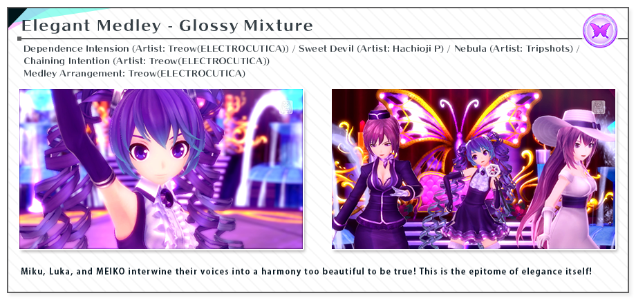 Elegant Medley ~Glossy Mixture~
