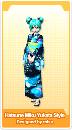 Hatsune Miku Yukata Style