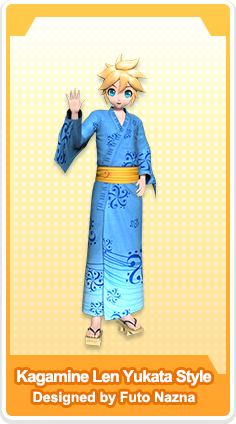 Kagamine Len Yukata Style