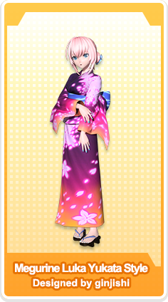 Megurine Luka Yukata Style