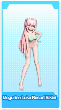 Megurine Luka Resort Bikini